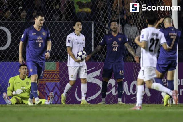 강원FC, 부리람 원정서 2-2 무승부…순위는 9위 유지